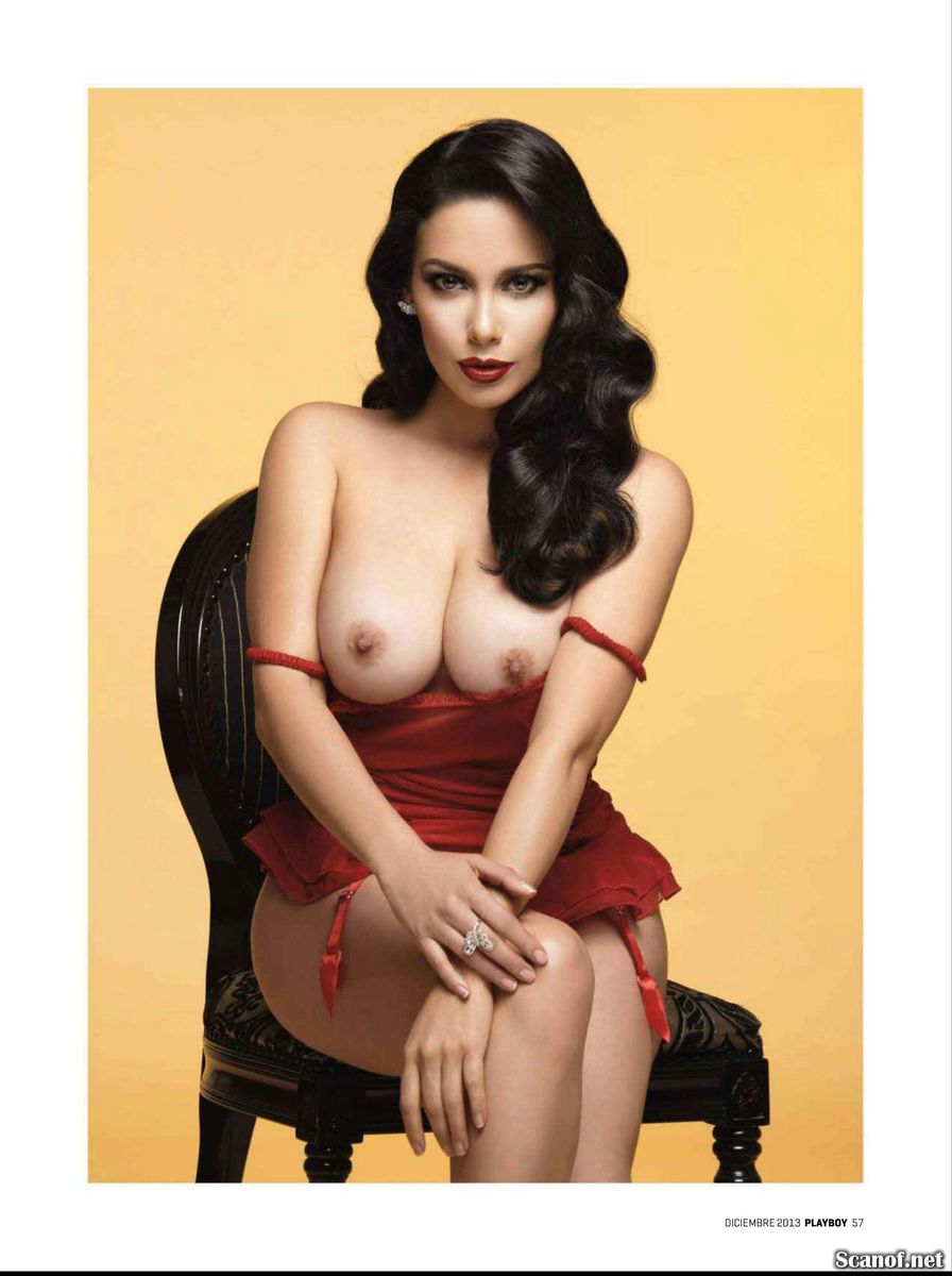 Sugey Abrego desnuda en Playboy México Diciembre 2013. 