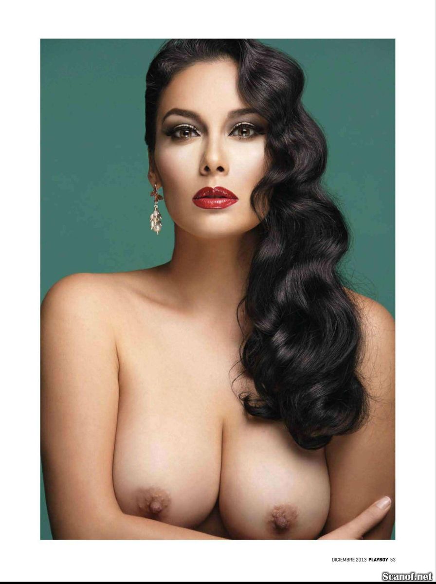 Sugey Abrego desnuda en Playboy México Diciembre 2013. 