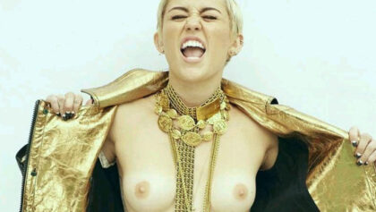 Miley Cyrus Topless